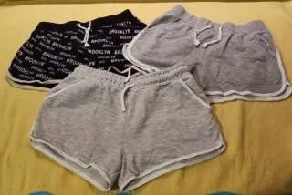Lote 3 shorts deportivos Talla 11-13