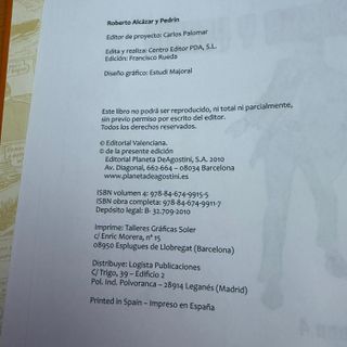 Roberto alcázar y pedrín tomo4 planeta de agostini