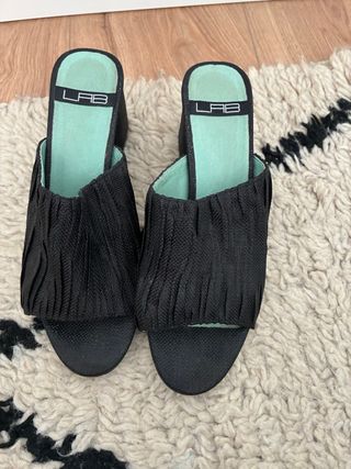 Sandalias tacon LAB negras