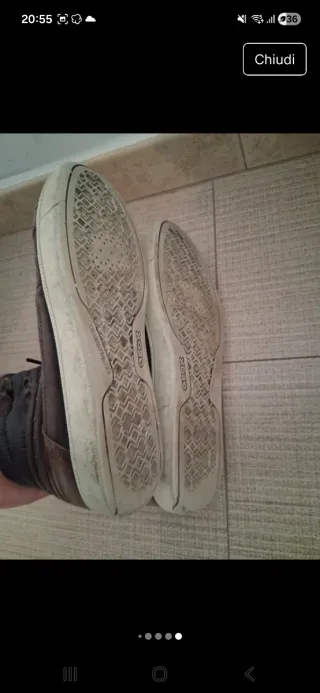 Sneakers Geox marroni donna num 39