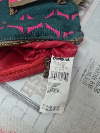 Bolso Desigual Multicolor y Marrón