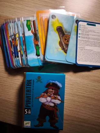 Juego de mesa Piratatak Djeco