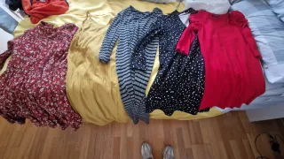 Lote de 5 vestidos talla única