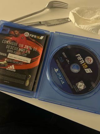 Lote FIFA 18 y FIFA 20 PS4 los increíbles ps4