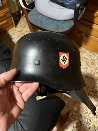 Casco M1 Segunda Guerra Mundial Policía Alemana