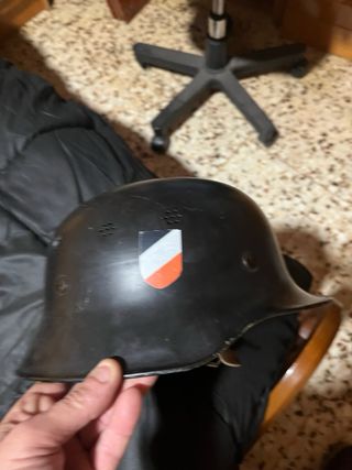 Casco M1 Segunda Guerra Mundial Policía Alemana