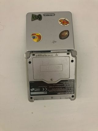 Nintendo Game Boy Advance SP Plata