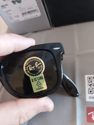 Ray-Ban Wayfarer Pieghevoli Neri
