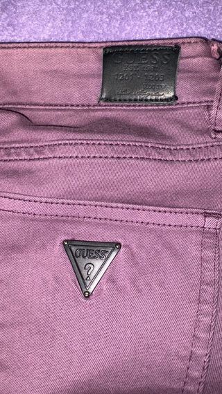 Pantalón Guess Morado Talla 36