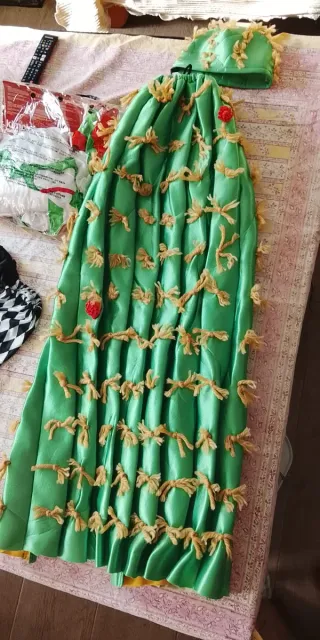 Disfraz verde 10-12 años