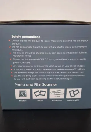 Scanner digitale per pellicole e diapositive