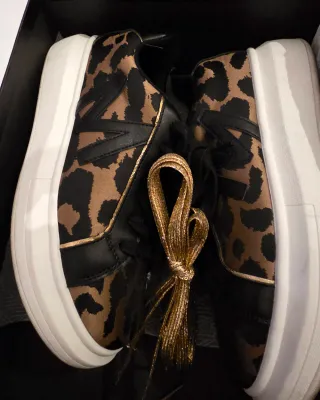 Zapatillas Lola Casademunt Animal Print Talla 38