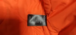 Giacca bomber Superdry verde con cappuccio