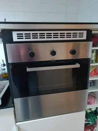 Cocina completa metal y madera