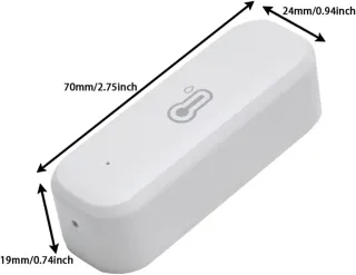 Sensor temperatura y humedad wifi 5 unidades.