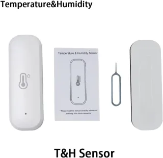 Sensor temperatura y humedad wifi 5 unidades.