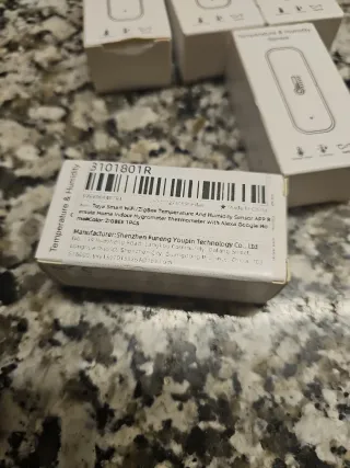 Sensor temperatura y humedad wifi 5 unidades.