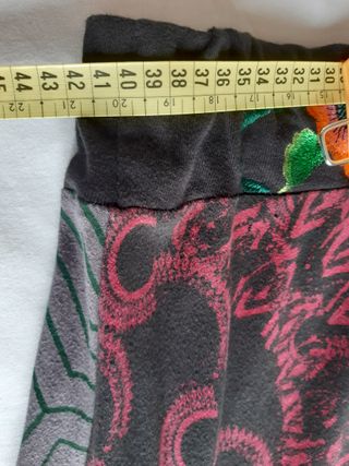 Falda Desigual Estampada