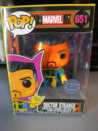 4 Funko Pop! Marvel: Thor, Dr. Strange, Gambit, Ma