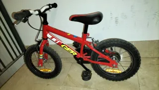 Bicicleta infantil.