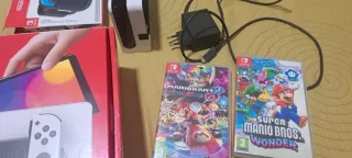 Nintendo Switch OLED Blanca y Negra