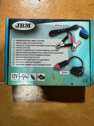 JBM Memory Saver para cambio de batería 12V