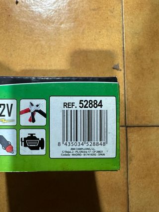 JBM Memory Saver para cambio de batería 12V