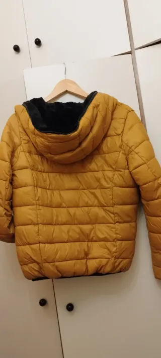 Chaqueta reversible mujer Color mostaza