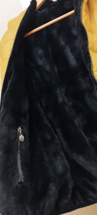 Chaqueta reversible mujer Color mostaza