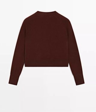 Massimo Dutti cárdigan de cachemira manga larga