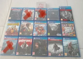 Juegos PS4 (PlayStation 4) - Lote Variado