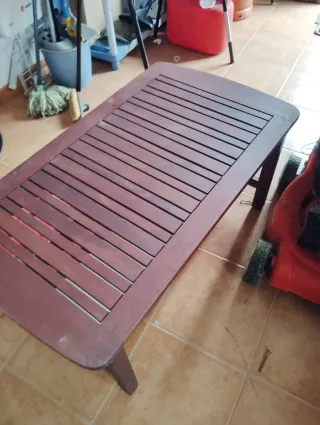 Mesa de comedor cristal extensible