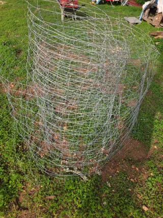 Rollos de rejilla metálica cinegética