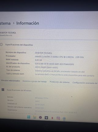 Ordenador portátil HP blanco