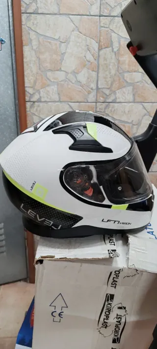 Casco Moto LEVEL con Intercomunicador