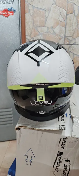 Casco Moto LEVEL con Intercomunicador