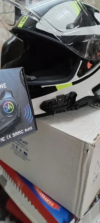 Casco Moto LEVEL con Intercomunicador