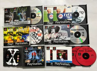 Consola PlayStation 1 + 6 Juegos completos