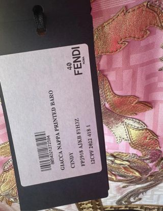 Chaqueta Fendi x Versace Fendace Piel Napa