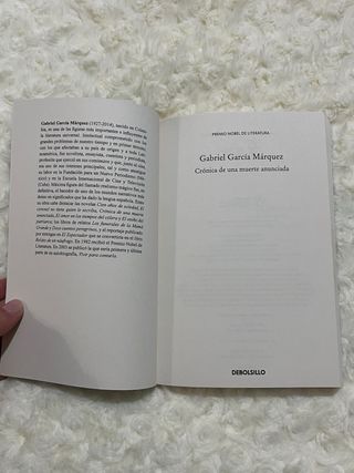 Crónica de una muerte anunciada