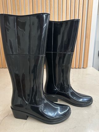 Botas de agua italianas negras