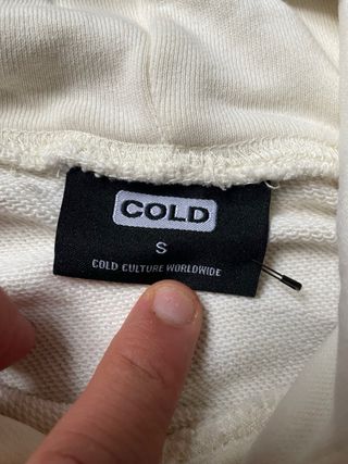 Sudadera Cold Culture Beige