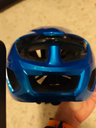 Casco MET Réplica Azul