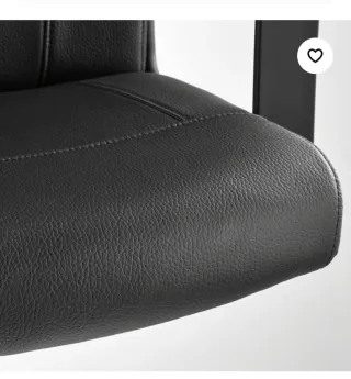 Silla de oficina o escritorio negra