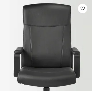 Silla de oficina o escritorio negra