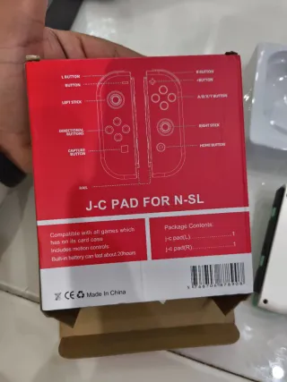 Mando Nintendo Switch J-C Pad L/R