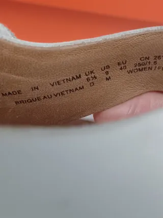 Sandalias Clarks Blancas