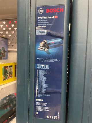 Radial Bosch GWS 1000W