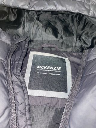 Chaleco McKenzie Negro con Capucha