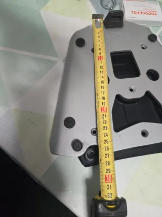 Parrilla Baul Triumph Explorer 1200 maleta cofre